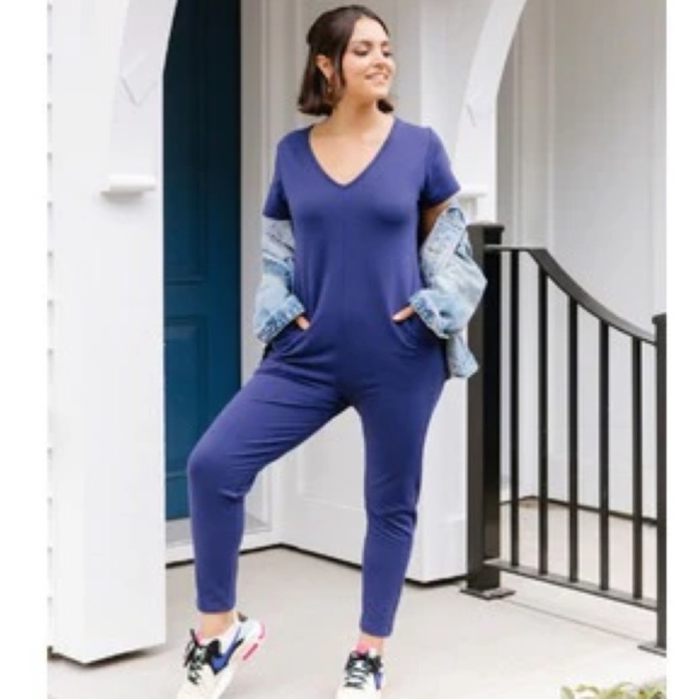 Sunday Romper - Blue